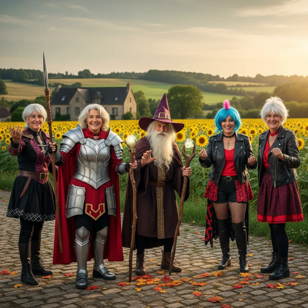 Dans les Deux-Sèvres, ces seniors font du cosplay comme les jeunes